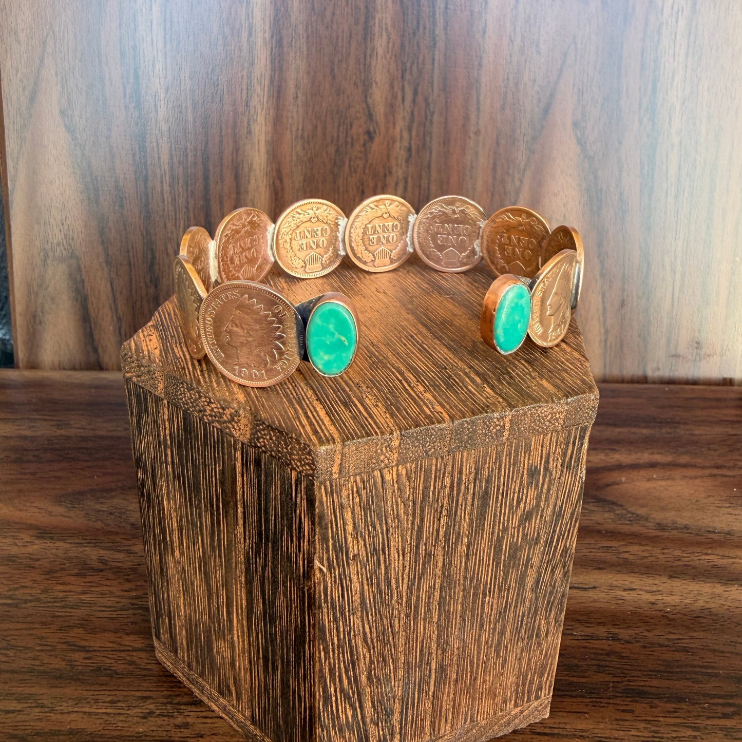Indian Head Penny Cuff