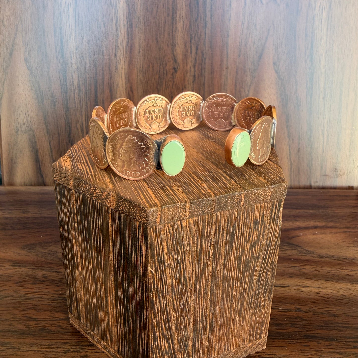 Indian Head Penny Cuff