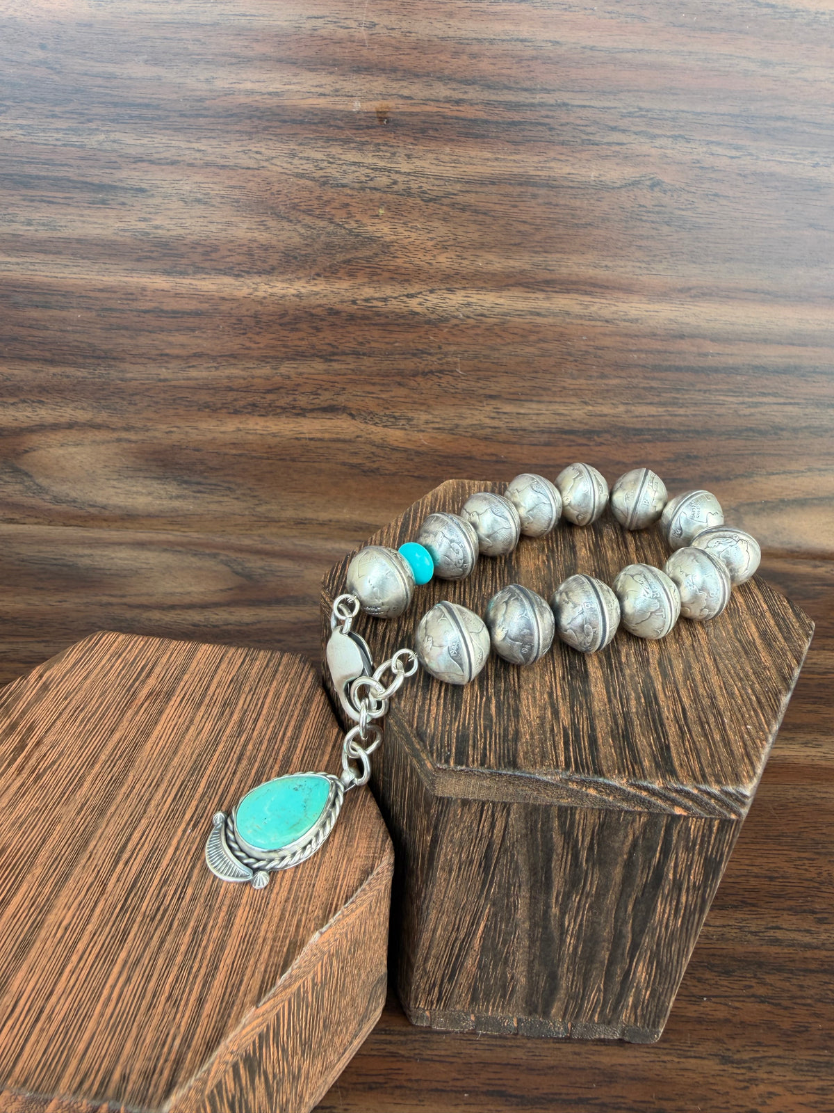 Mercury Dime Bead Bracelet