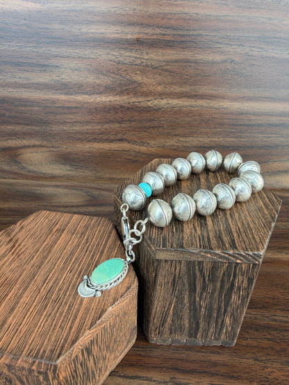 Mercury Dime Bead Bracelet