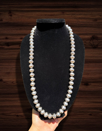 30" Mercury Dime Single Strand With Jimothy Coral Clasp