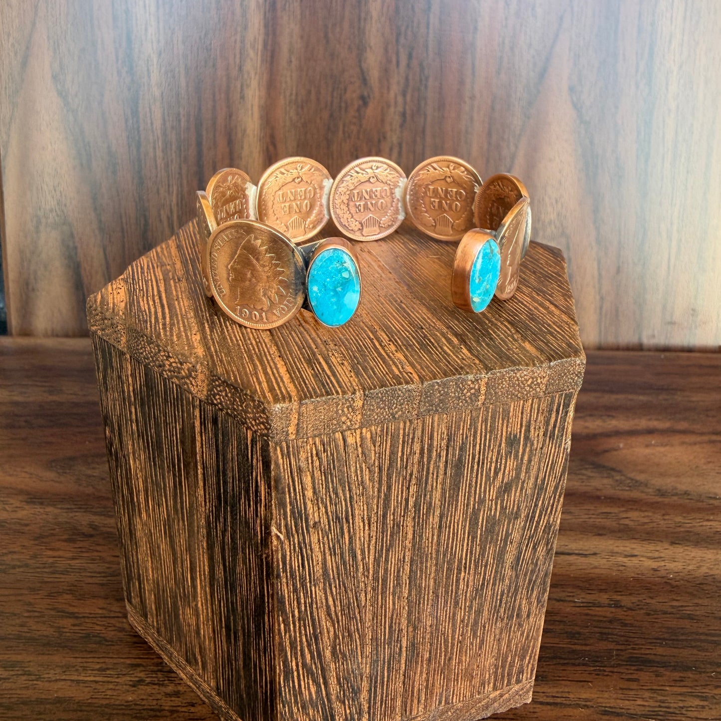 Indian Head Penny Cuff