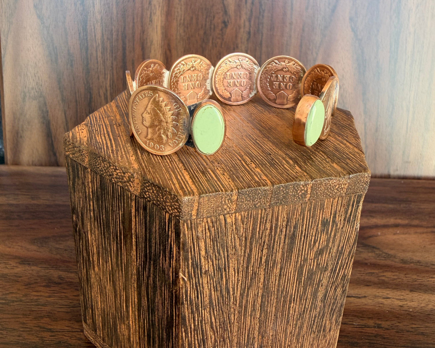 Indian Head Penny Cuff