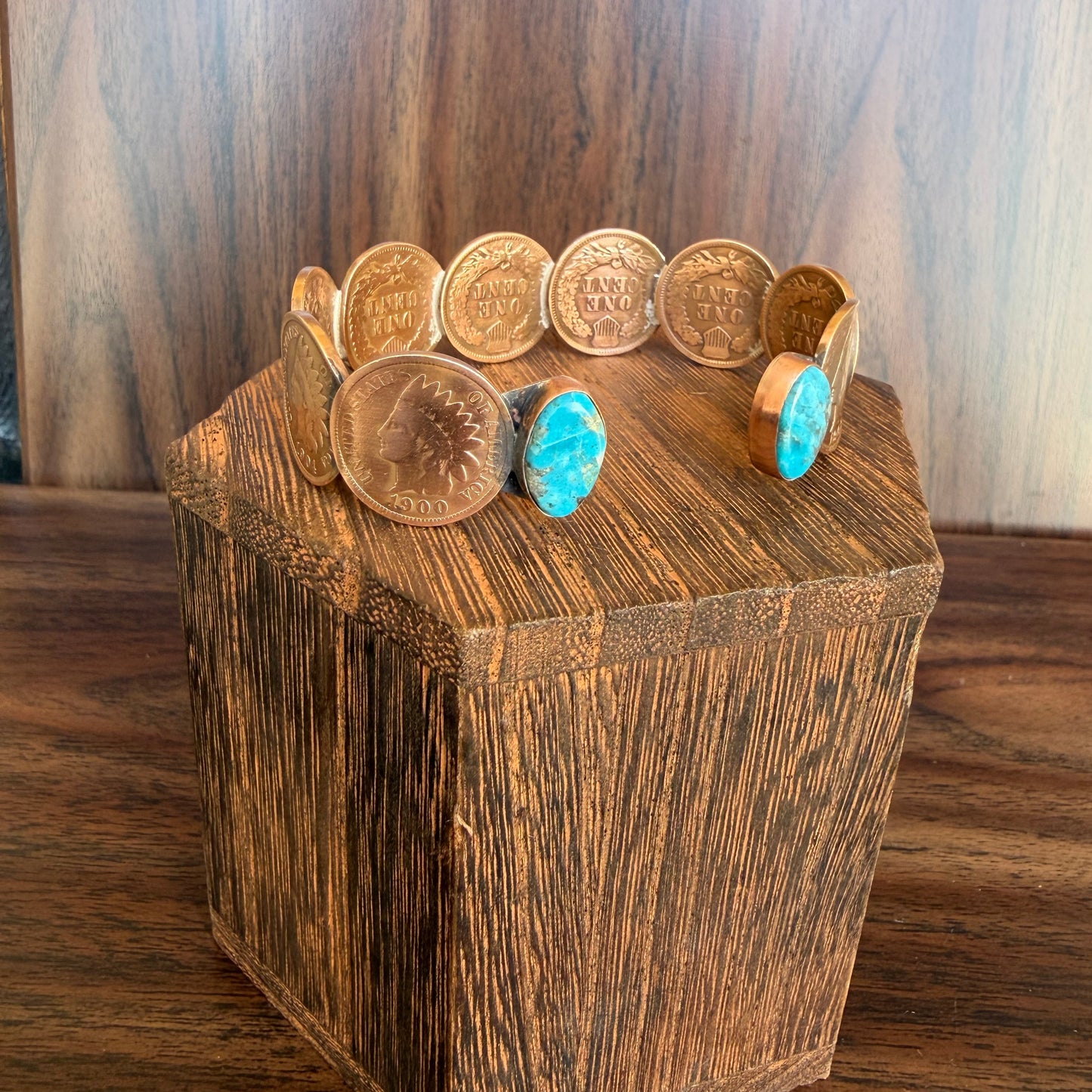 Indian Head Penny Cuff