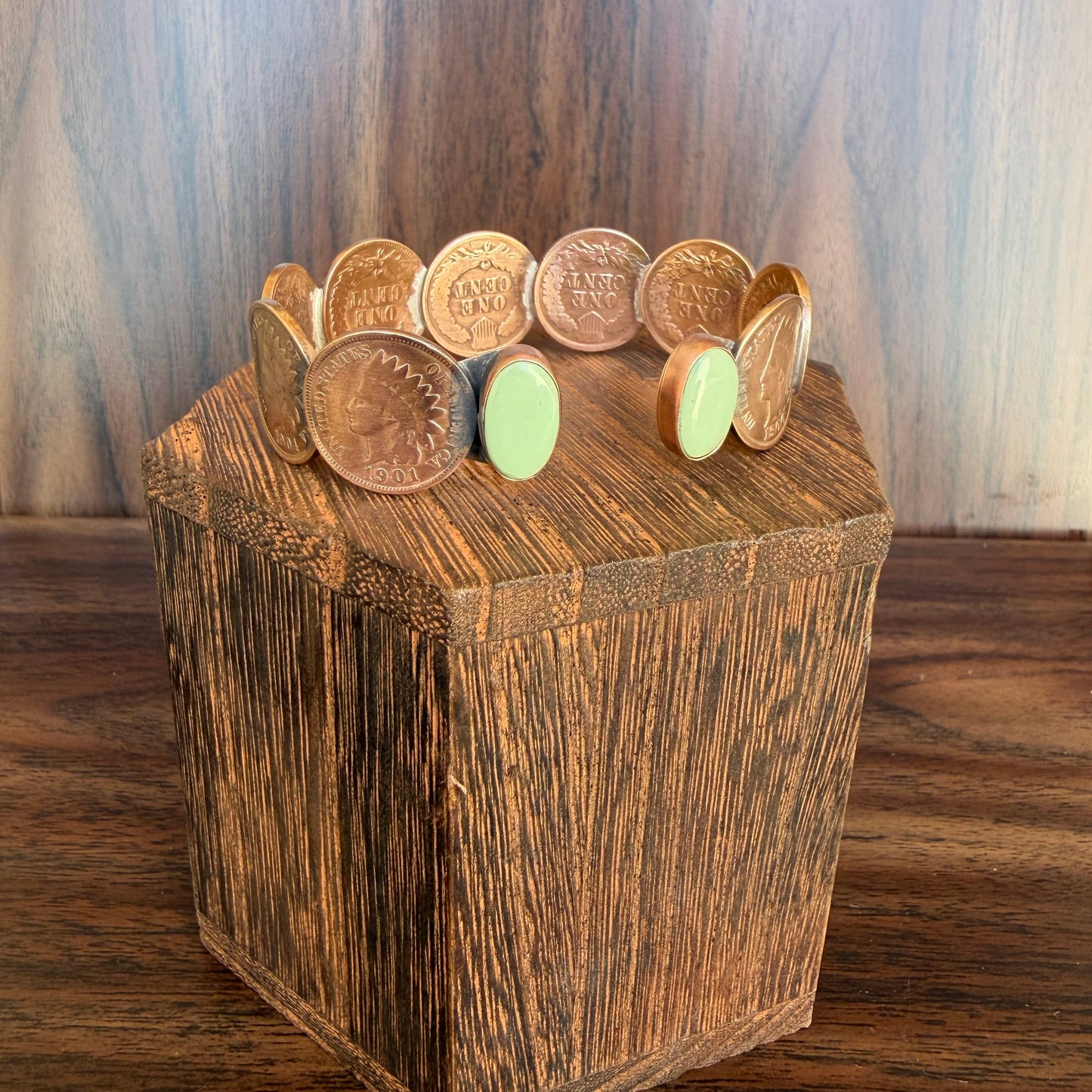 Indian Head Penny Cuff