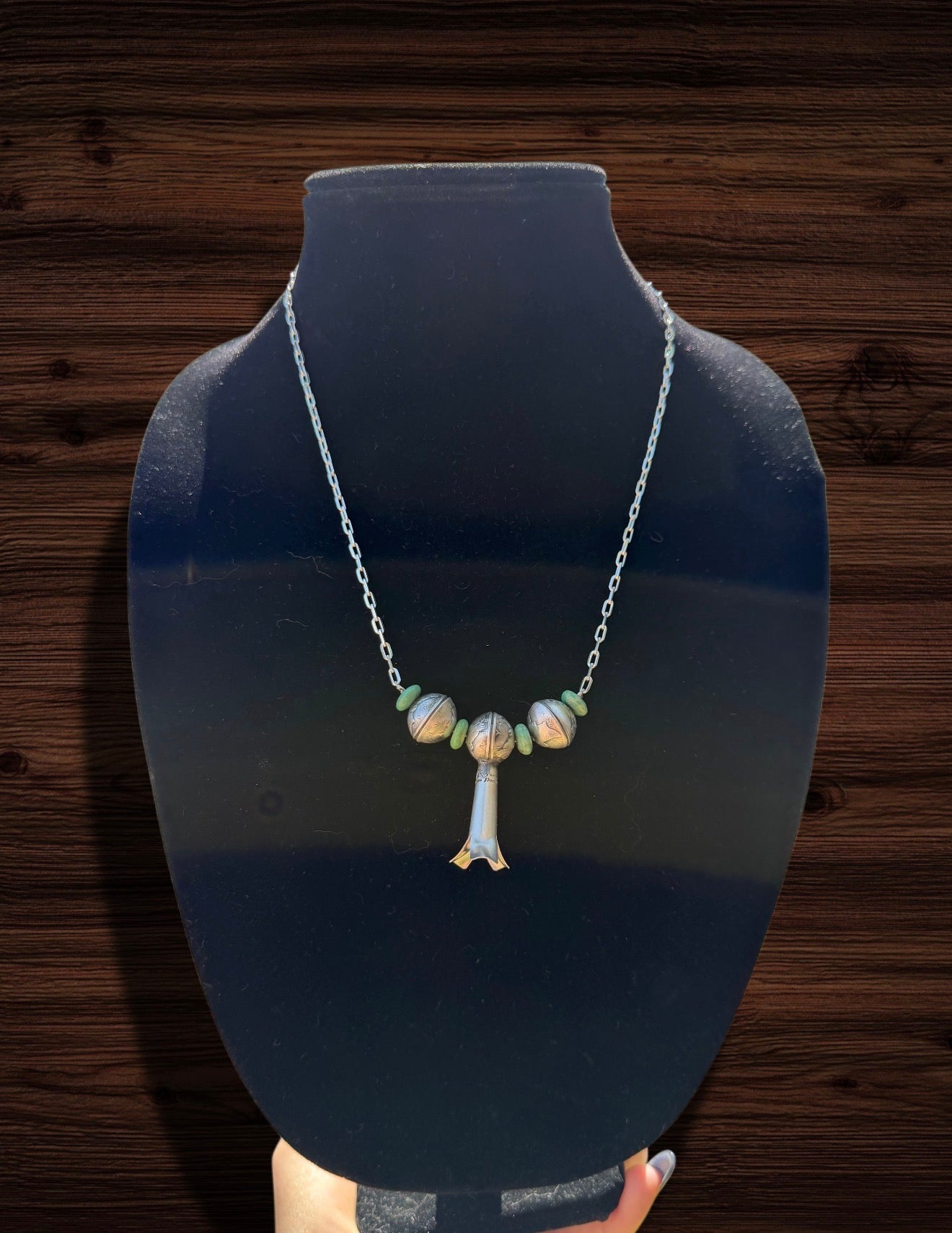 3 Dime Squash With Turquoise