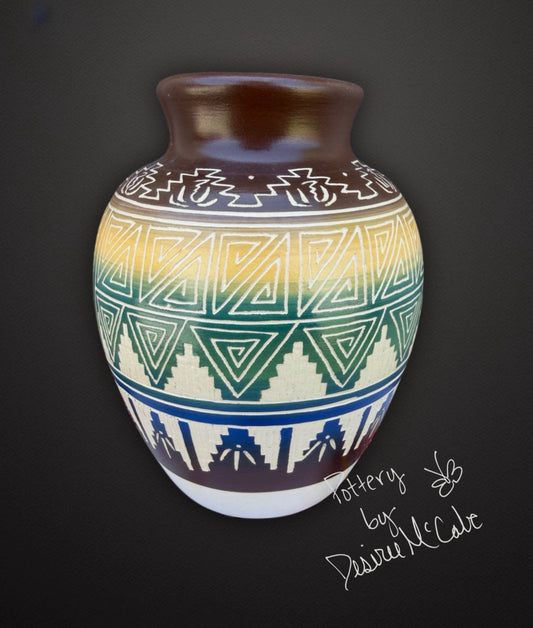 Medium Ginger Jar Bear Pot