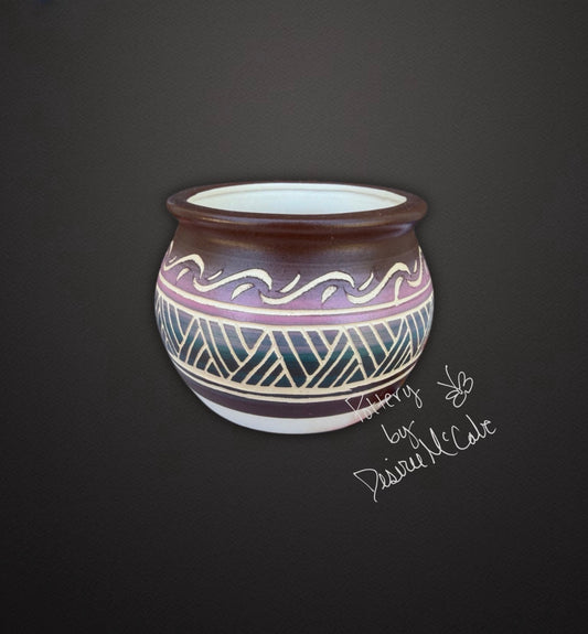 Small Brown Bowl Pot